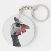 Charlie Round Double Sided Sleutelhanger (Achterkant)