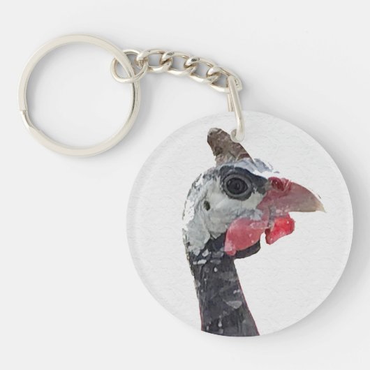 Charlie Round Double Sided Sleutelhanger (Voorkant)