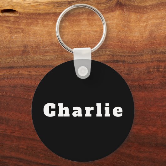 Charlie Sleutelhanger (Achterkant)