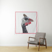 Charlie Square Wandkleed (In situ)