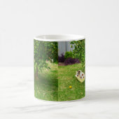 Charlie The Fox Terrier Heure de bain, Café Mug (Centre)