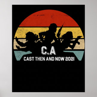 Charlies Angel Retro Girls  gegoten Poster