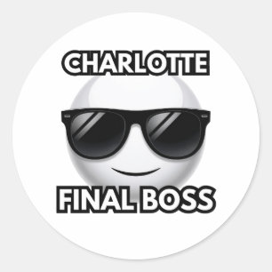 Charlotte Boss Final Émoticône Autocollant