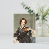 Charlotte Brontë Briefkaart (Staand voorkant)