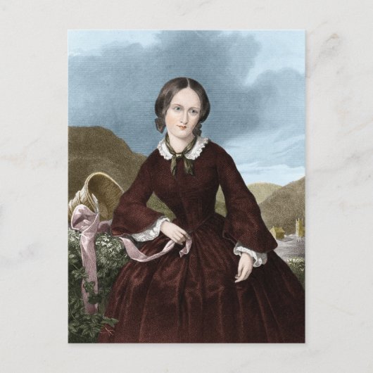 Charlotte Bronte Briefkaart (Voorkant)