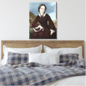 Charlotte Bronte Canvas Afdruk (Insitu (Slaapkamer))