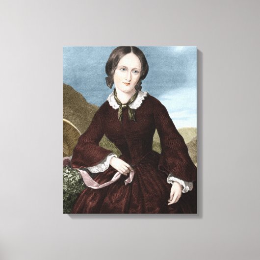 Charlotte Bronte Canvas Afdruk (Voorkant)