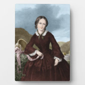 Charlotte Bronte Fotoplaat (voorkant)