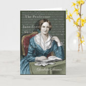 Charlotte Bronte Kaart (Gele Bloem)