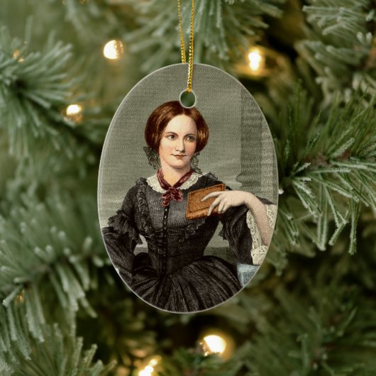 Charlotte Bronte | Keramisch Ornament (Boom)