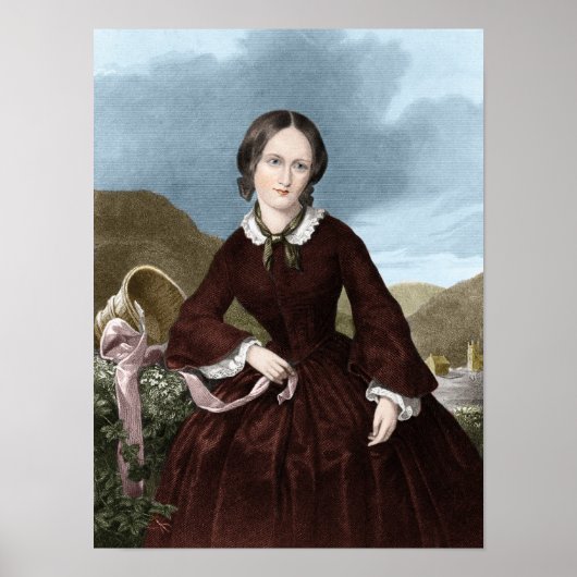 Charlotte Bronte Poster (Voorkant)