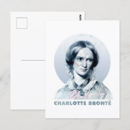Charlotte Bronte Richmond Painting Portrait Briefkaart