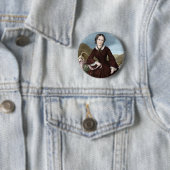 Charlotte Bronte Ronde Button 5,7 Cm (In situ)