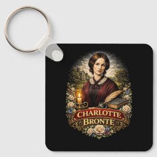 Charlotte Brontë Sleutelhanger