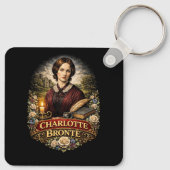 Charlotte Bronte Sleutelhanger (Achterkant)