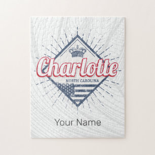 Charlotte City North Carolina Verenigde Staten Legpuzzel