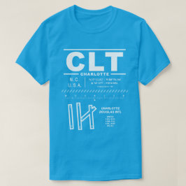 Charlotte Douglas Int'l Airport CLT T-shirt