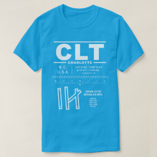 Charlotte Douglas Int'l Airport CLT T-shirt