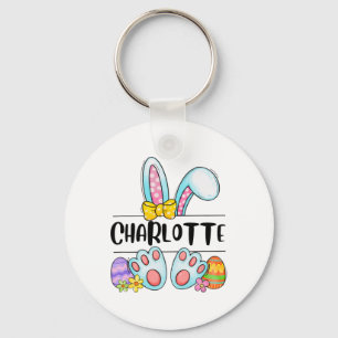 Charlotte Easter Bunny Sleutelhanger