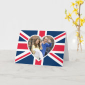 Charlotte Elizabeth Diana - Britten zullen Kate Kaart (Gele Bloem)