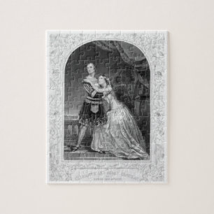 Charlotte en Susan Cushman als Romeo en Juliet, A Legpuzzel