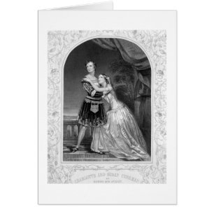 Charlotte et Susan Cushman comme Romeo et Juliet,