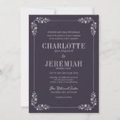 Charlotte Frame | Couleurs courbes | Invitation de (Devant)
