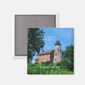 Charlotte - Genesee Lighthouse magnet Magneet (Voorkant / Achterkant)