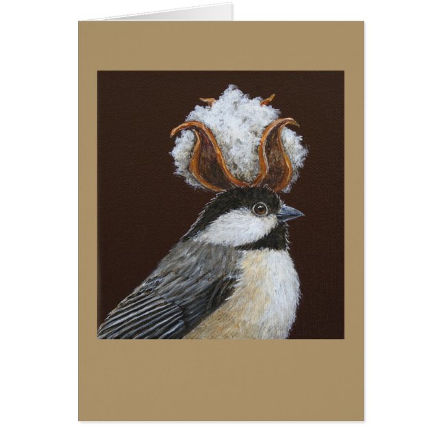 Charlotte la carte de chickadee (Devant)