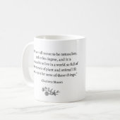 Charlotte Mason, une tasse pour les naturalistes (Devant gauche)