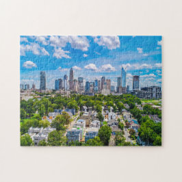 Charlotte Modern Buildings USA Jigzaag Puzzle Legpuzzel
