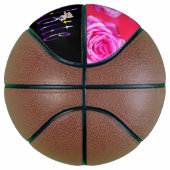 Charlotte, naam Logo, regelmaat Basketball Mini Basketbal (Rechts)