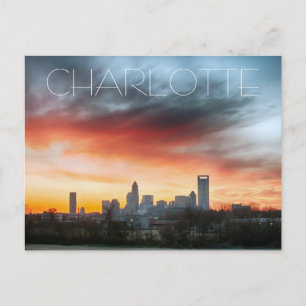 Charlotte NC Briefkaart