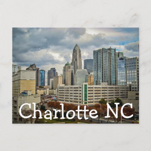 Charlotte NC Briefkaart (Voorkant)