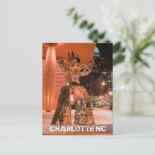 charlotte nc briefkaart (Staand voorkant)