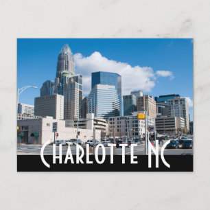Charlotte NC Briefkaart