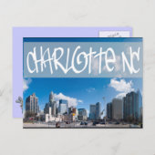 charlotte nc briefkaart (Voorkant / Achterkant)