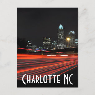 Charlotte NC Briefkaart