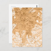 Charlotte NC Briefkaart (Voorkant / Achterkant)