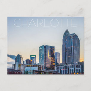 Charlotte NC Briefkaart
