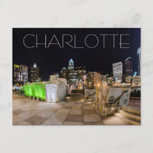 Charlotte NC Briefkaart