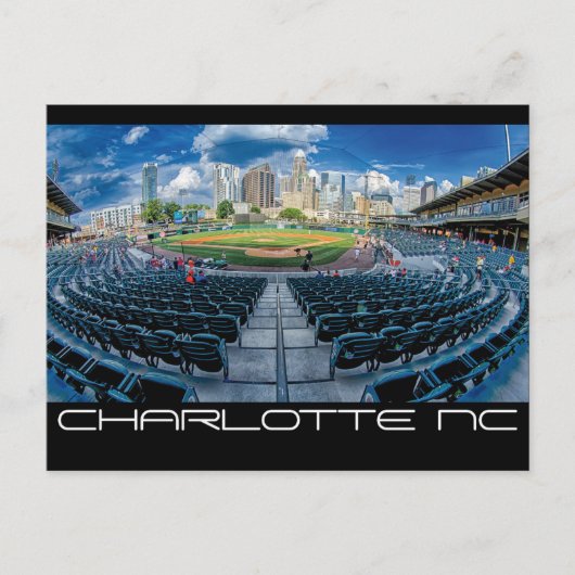 Charlotte NC Briefkaart (Voorkant)