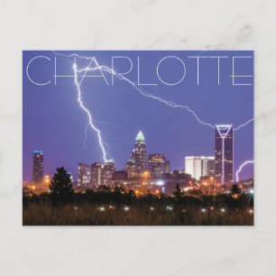 Charlotte NC Briefkaart