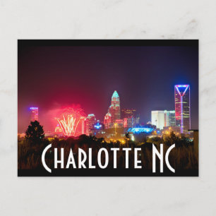 Charlotte NC Briefkaart