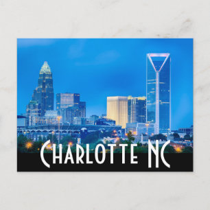 Charlotte NC Briefkaart