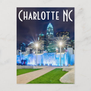 Charlotte NC Briefkaart