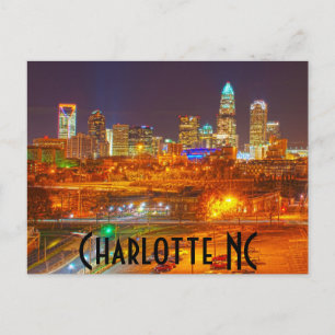Charlotte NC Briefkaart