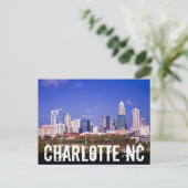 Charlotte NC Briefkaart (Staand voorkant)