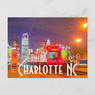 Charlotte NC Briefkaart