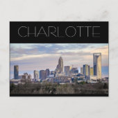 Charlotte NC Briefkaart (Voorkant)